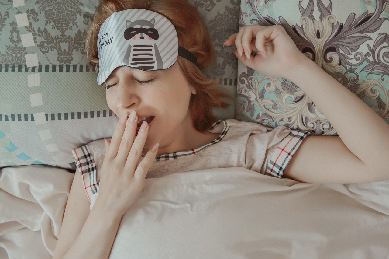 Persona stanca al risveglio